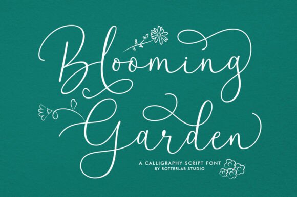 Blooming Garden Font: A Web Designer’s Layout Review