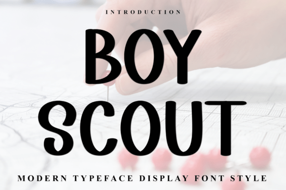 Boy Scout Font: Friendly Handwritten Type for Marketing