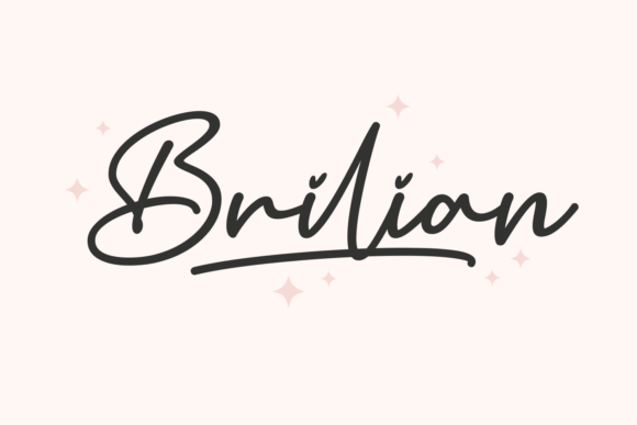 Brilian Font: Elevating Editorial Design with Handwritten Charm