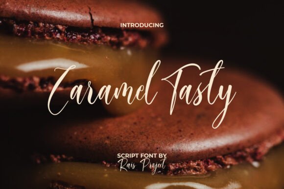Caramel Tasty Font: Elegant Script for Digital Campaigns
