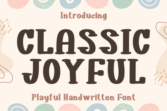 Classic Joyful Font: Warmth for Editorial Layouts