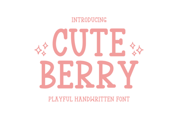 Cute Berry Font: A Playful Typeface for Makers