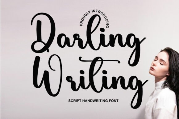 Darling Writing Font: Gentle Cursive for Editorial Design