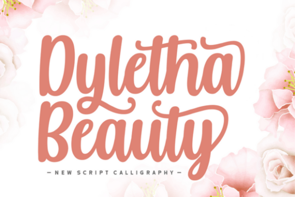 Dyletha Beauty Font: A Soft Script for Editorial Design