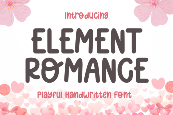 Element Romance Font: Playful Branding for Small Business