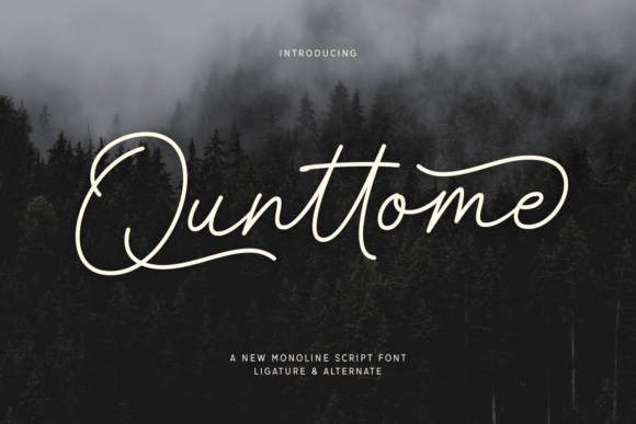 Elevate Your Brand Identity with Qunttome Font