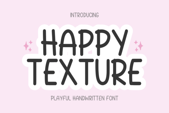 Happy Texture Font: Adding Playful Warmth to Web Layouts