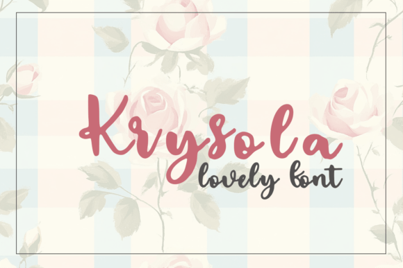 Krysola Font: Elegant Handwritten Typography for Web Design