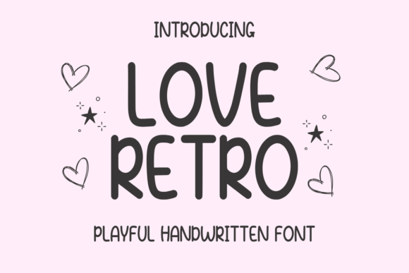 Love Retro Font: A Playful Typeface for Small Business Branding