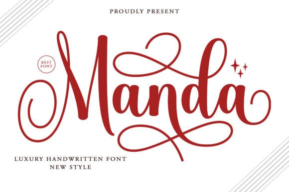 Manda Font: Modern Calligraphy for Digital Campaigns