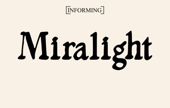 Miralight: A Designer’s Take on This Script Font