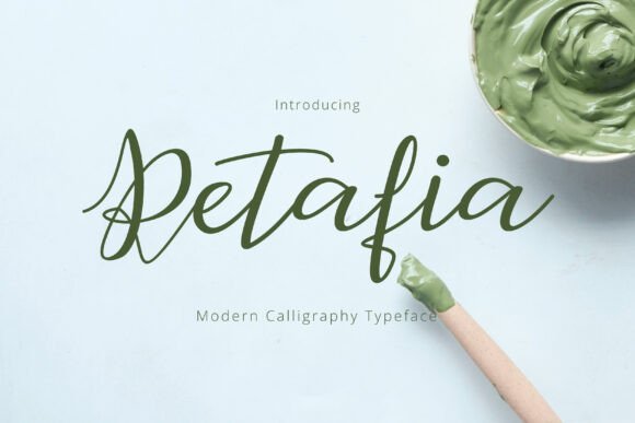 Retafia Font: Elevating Digital Campaigns with Elegant Script