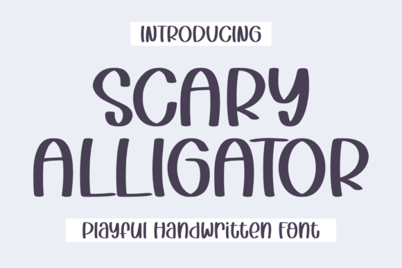 Scary Alligator Font: A Web Designer’s Layout Test