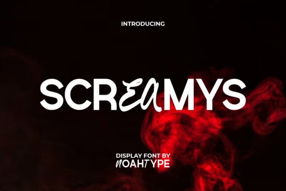 Screamys: A Designer’s Take on This Display Font