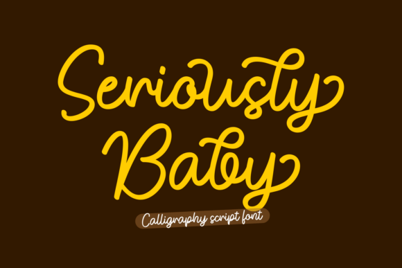 Seriously Baby Font: Playful Typography for Editorial Design